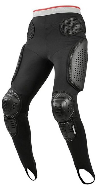 (KOMINE) Black XL SK-612 305 CE 코미네 오토바이 용 프로텍트 메쉬 언더 팬츠 롱, 1개