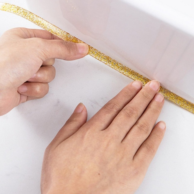 센스라벨 줄눈 테이프 곰팡이 방지 모서리 테이프, 1개, 화이트