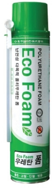 남선 우레탄폼 난연 단열폼 폴리우레탄 스프레이 일회용, 1개