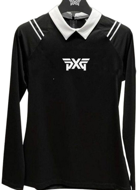 pxg 골프 여 긴팔 골프 슬림 스판 속건 폴로 테니스웨어 패션 코디 상의 여성스포츠웨어 여성패션 골프티