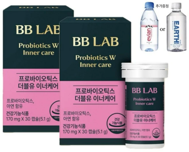 뉴트리원 고현정 비비랩 프로바이오틱스 더블유 W 질유래 여성유산균, 30정, 2개 - 쿠팡