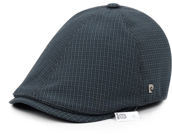 비토스 피에르가르뎅 타탄체크 헌팅캡