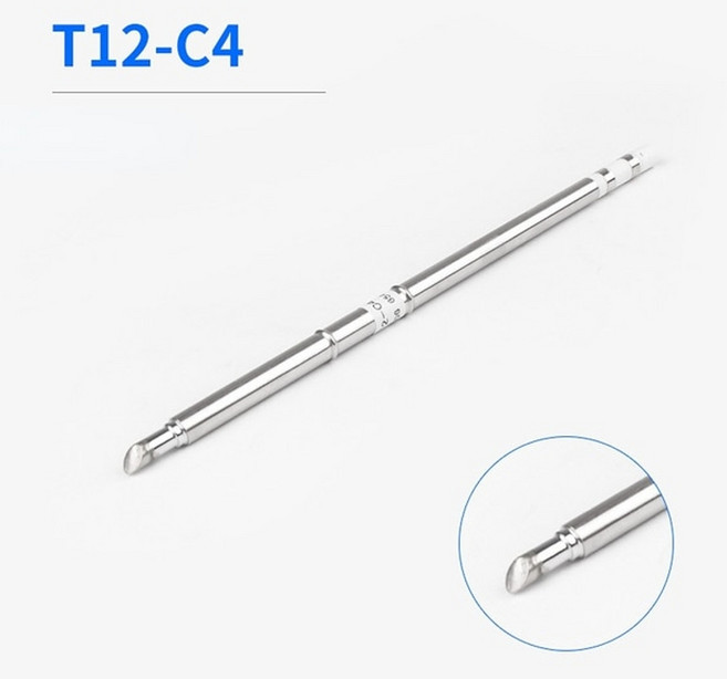납땜기 우드버닝기 하코인두기 t12 전기 인두 팁 t12-k b2 bc2 ils jl02 d24 kf for hakko fx951 diy 스테이션 키트, 1개