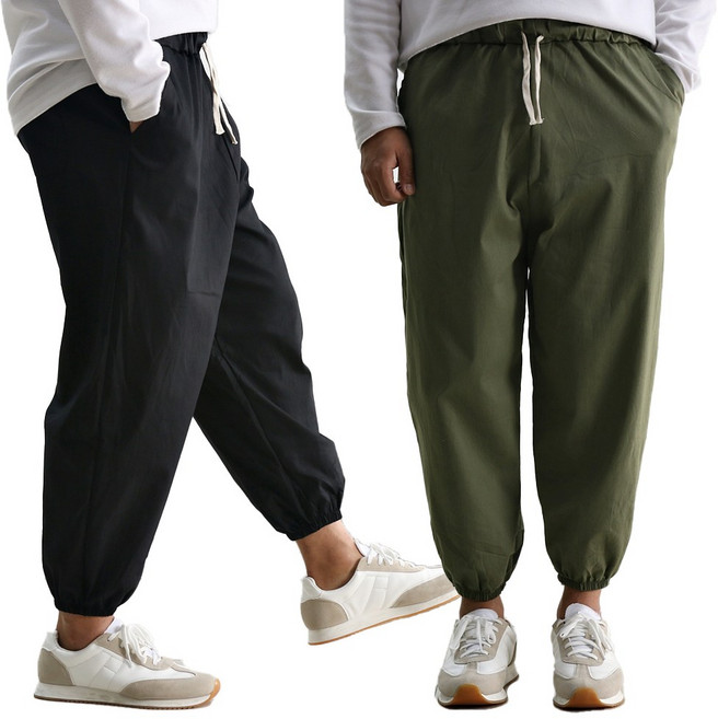벌룬조거팬츠 여름 와이드 구르카팬츠 남자통바지