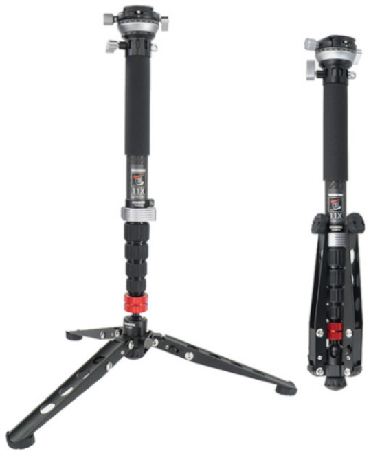 호루스벤누 FX-MX28 레벨링헤드 모노포드 + FX-VM3 MAX 스탠딩 모노포드 세트
