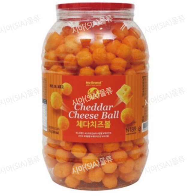 노브랜드 체다치즈볼 2ea, 370g, 2개
