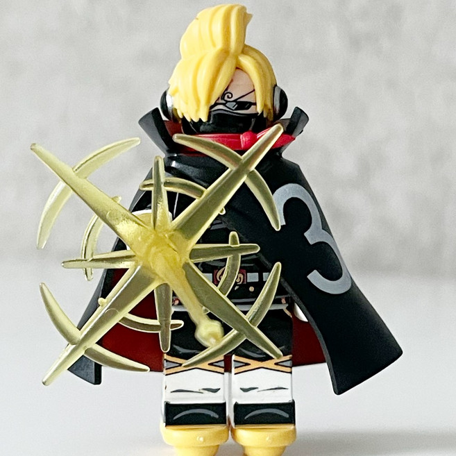 핸드브릭 팩토리 커스텀 미니브릭 피규어 원피스 해적 호환 블록호환, 092. 레이드슈트 상디, 1개