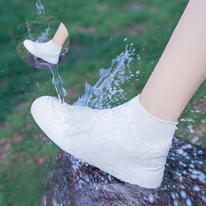 신발위에신는장화 실리콘 방수 장화 신발위에 신는 덧신 논슬립 우비화