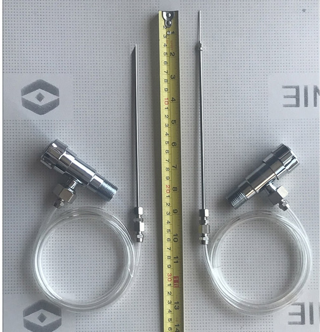 츠모토식 방혈 생선피빼기 노즐 신케지메 분사노즐 가는 굵은 신선도 물고기 이케시메 빼는, 롱타입C 기본품목 수전