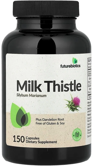 Futurebiotics 밀크시슬 1000mg 캡슐 150정 FBS-50141, 1 - 쿠팡