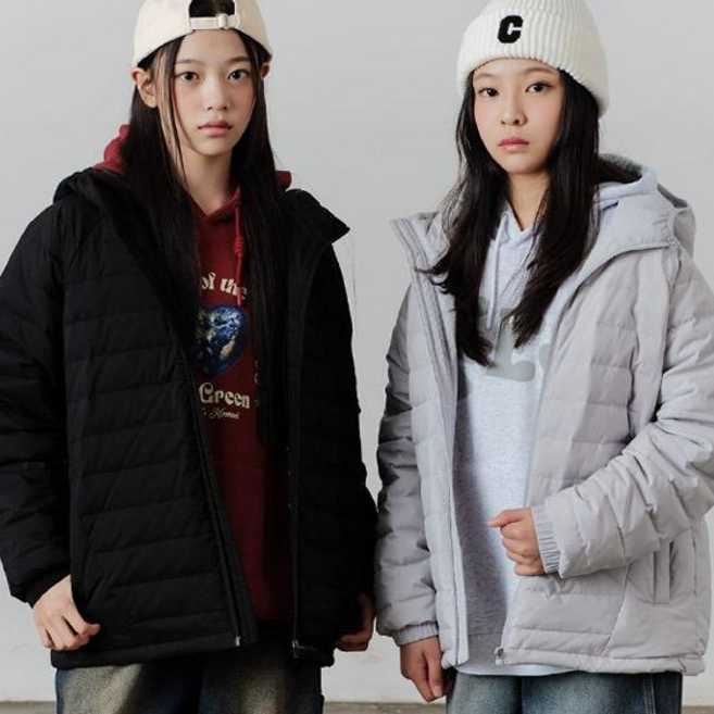 에어워크주니어 패치경량 패딩점퍼 R258B6321A