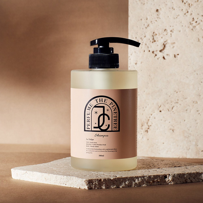JC파인트리 라튤립 퍼퓸 향수 천연계면활성제 미용실 향이 오래가는 샴푸, 500ml, 1개