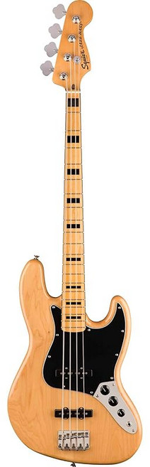 Squier by Fender Classic Vibe '70s Jazz Bass Maple Fingerboard Natural 일렉트릭베이스 소프트, 1개, 상세페이지 참조, 상세페이지 참조