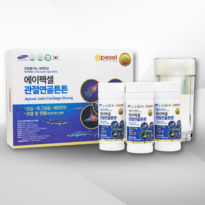 에이펙셀 관절연골튼튼 3개월, 3개, 120정
