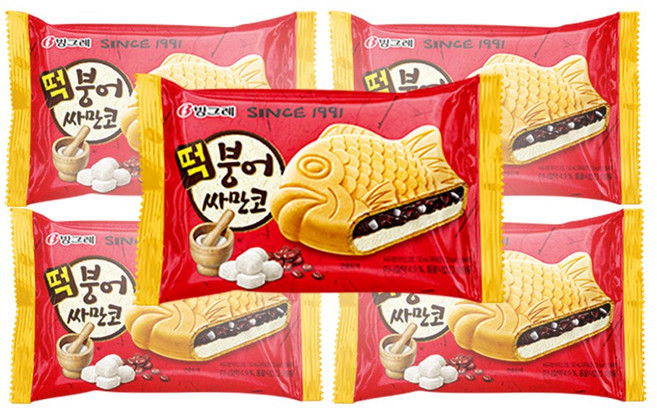 빙그레 떡붕어싸만코 15개, 130ml, 1세트