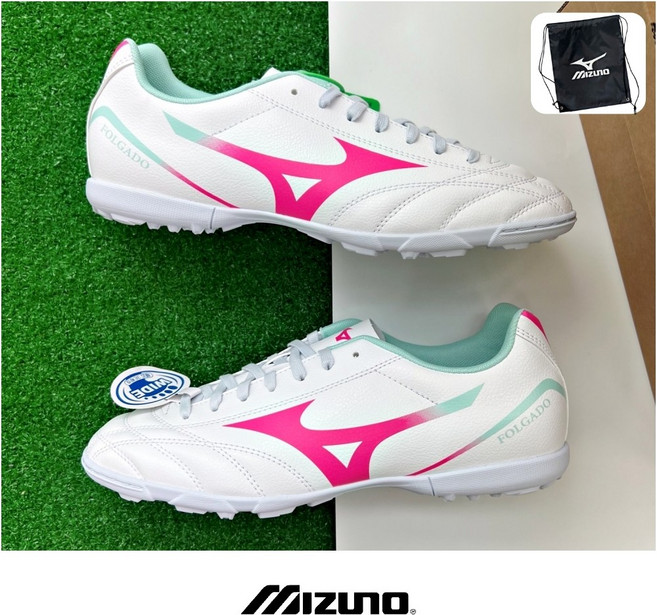 미즈노 폴가도 여성 어린이 키즈 와이드 풋살화 3E 발볼 넓은 TF 드로우색포함