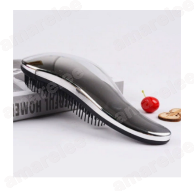 강아지 브러쉬 소형견 전용 반려동물 털 제거 매끄러운 빗질 마사지 애견 미용 도구 비숑 푸들 강아지빗, 1개, 별빛 실버 마사지+미용 SPA