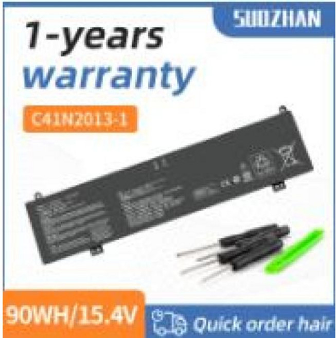 SUOZHAN C41N2013-1 노트북 배터리 ASUS ROG Zephyrus M16 G15 S17 Strix Scar 15 G533 17 G733 G15 G513 G513IM, 1)C41N2013-1, CHINA, 1개