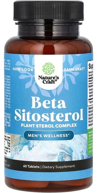 네이쳐스 크래프트 베타 시토스테롤 500mg 60정 NCA-94755, 60 개, 1개 - 쿠팡