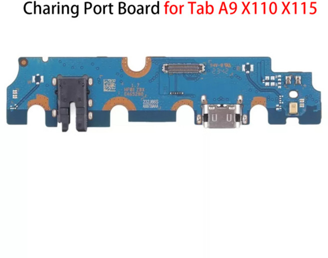 충전 포트 보드 PCB 커넥터 충전기 플렉스 케이블 갤럭시 탭 A9 플러스 SM-X210 X215 x216 A9 X110 X115, 01 for a9 x110 x115, [01] for a9 x110 x115