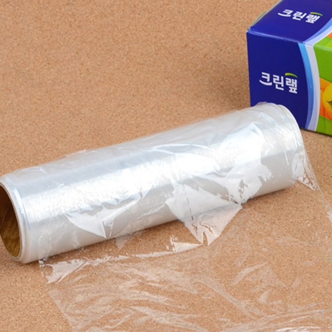 투명 음식 포장 보관 롤 랩, 2개