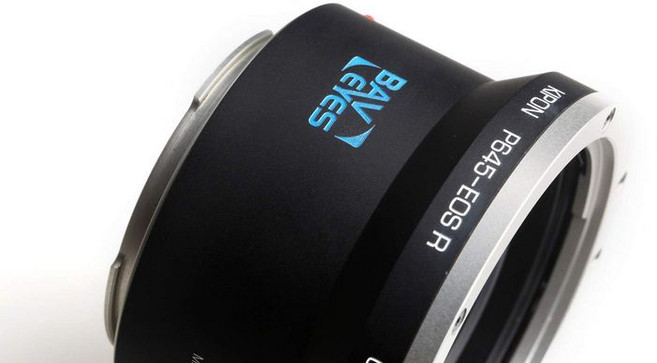 KIPON BAVEYES PENTAX645-EOS R 0.7x 645 EOS R 포컬 리듀서 마운트 어댑터 (대응 렌즈:, 1개, 상세페이지 참조