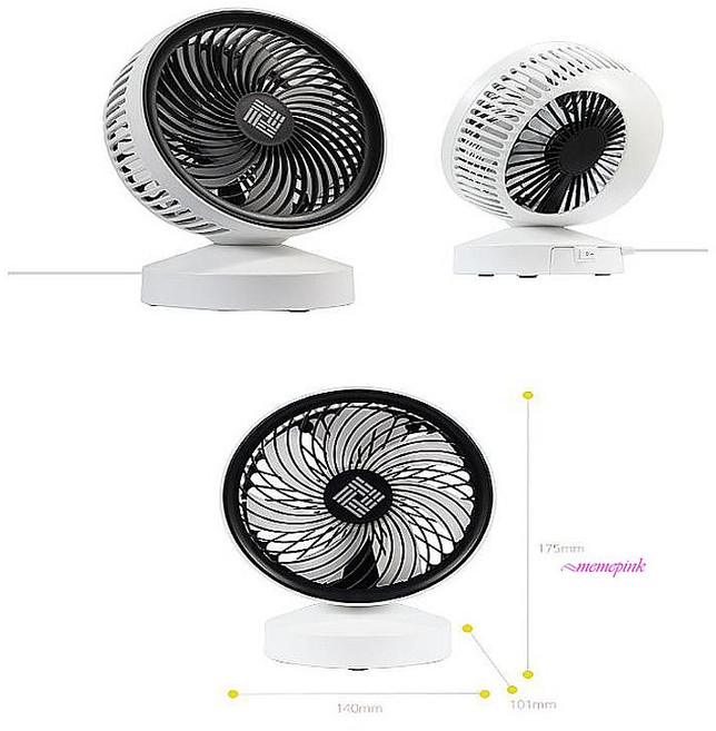 탁상형선풍기 레트로 캠핑용 소형 책상용 미니 사무실 서큘레이터 탁상용 사무용 작은tuv499