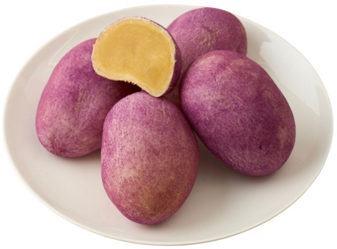 수제 찹쌀 고구마빵 앙금 고구마 90% 함유량 식사대용 영양간식 고소 담백 글루텐프리 송정영농조합, 475g, 1개