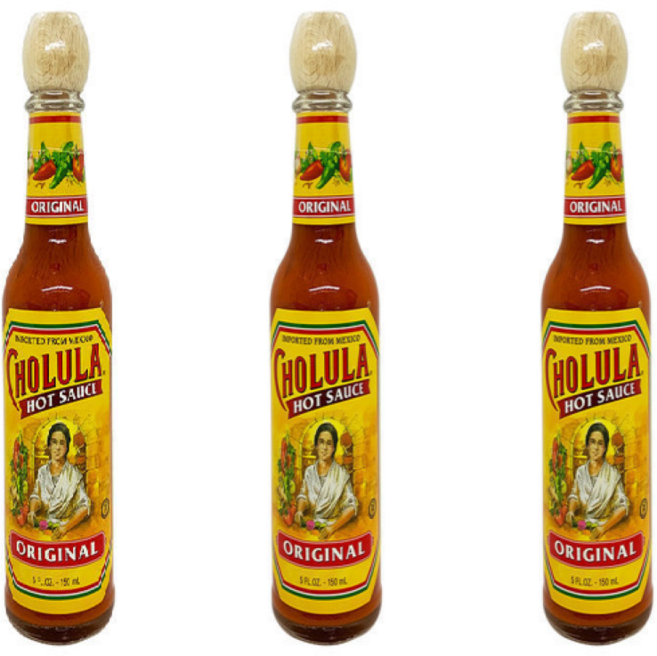 촐룰라 핫소스 오리지널, 150ml, 3개