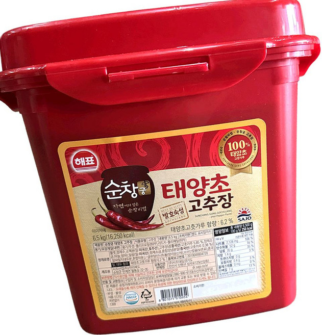 순창궁 고추장 태양초 6.5kg 태양초고추장, 1개