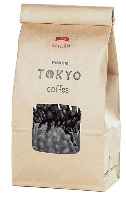 TOKYO COFFEE 디카페인 에티오피아 모카 커피 원두 오가닉 카페인 없는 커피 무카페인 (콩채소 200g), 200g, 1개