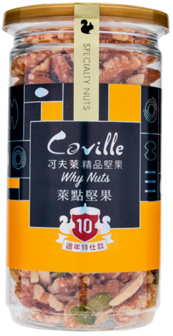 Coville 可夫萊 精品堅果 萊點堅果 140g, 1個