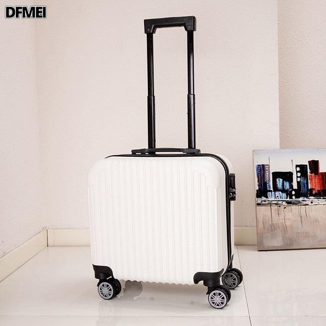 DFMEI 迷你外賣行李箱輕便小型登機拉桿箱包20女密碼旅行箱子小號男18寸