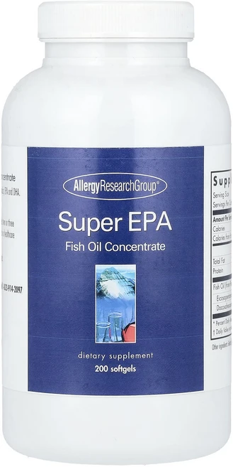 새해 첫좋은선물 Allergy Research Group 슈퍼 EPA 피시 오일 콘센트레이트 200 소프트젤 제대로 할인합니다, AllergyResearchGroup슈퍼EPA피시오일콘, 1개 - 쿠팡