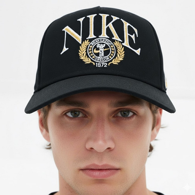 나이키 공용 야구모자 자수로고 코튼 볼캡 사이즈 조절 데일리 캡모자 대두모자 스포츠모자, 1개, 블랙