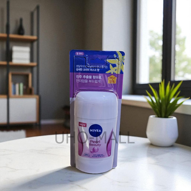 니베아 펄 앤 뷰티 데오드란트 스틱, 40ml, 1개