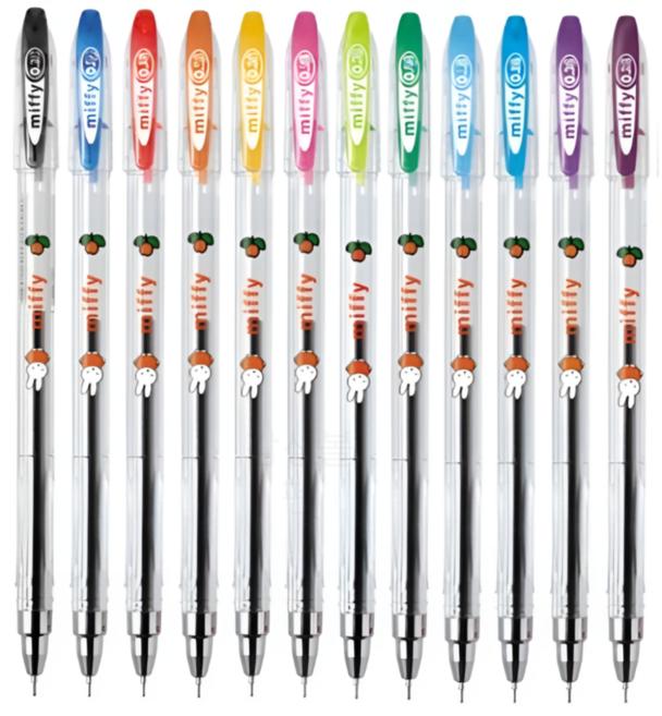 동아 미피 향기 중성펜 0.5mm, 파랑