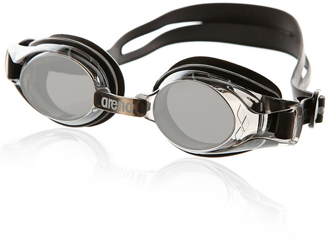 아레나 아동 물안경 AGW-390MJ 미러렌즈 수경, 1개, 블랙