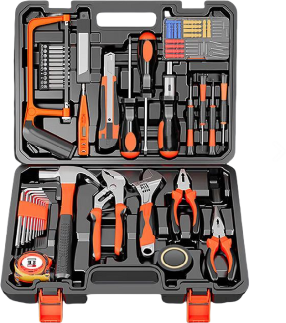 tinduo 실속 다용도 가정용 공구 세트, 1세트, 100PCS