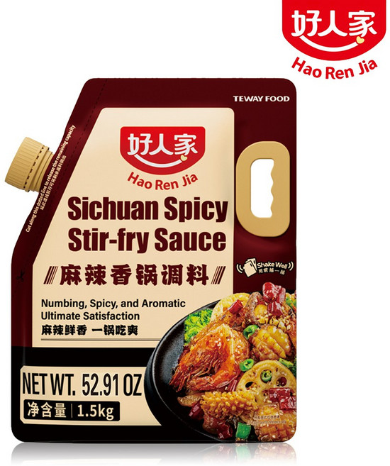 호인가 마라샹궈 소스 업소용 대용량, 1.5kg, 1개