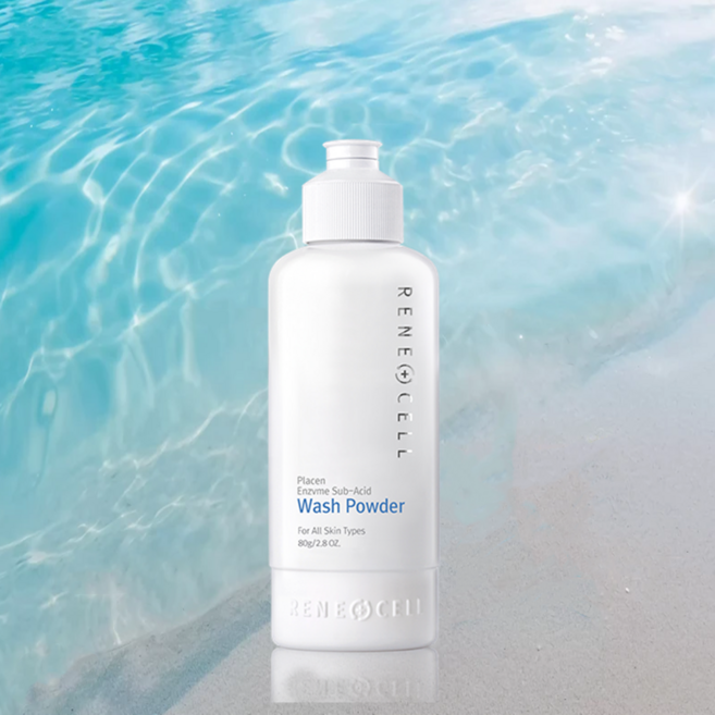 르네셀 플라센 엔자임 서브 애씨드 워시 파우더, 1개, 80g
