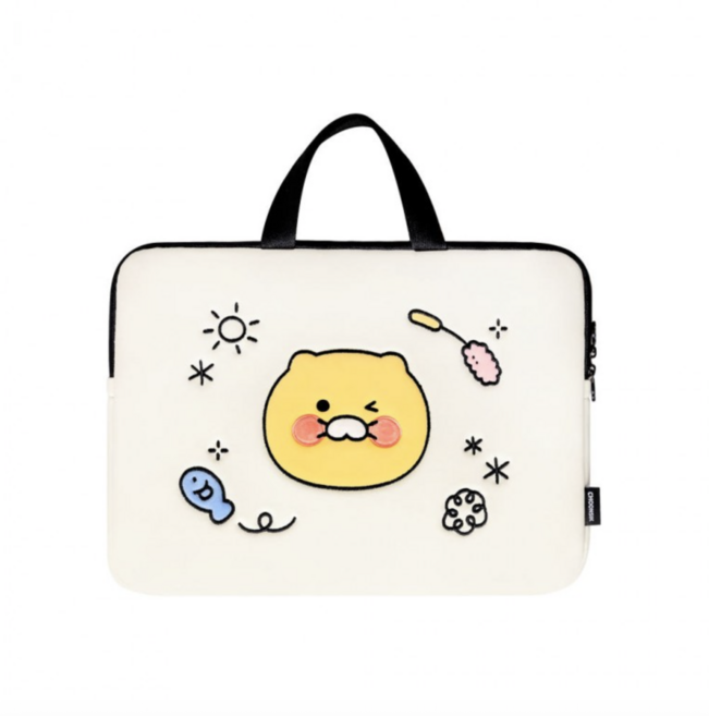 카카오프렌즈 춘식이 노트북 파우치 13인치, 1개, 상세페이지 참조