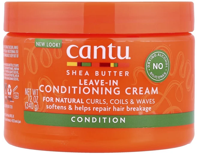 칸투 시어버터 리브인 컨디셔닝 크림 자연스러운 곱슬머리 웨이브 모발용 340g CTU-01013 - 쿠팡