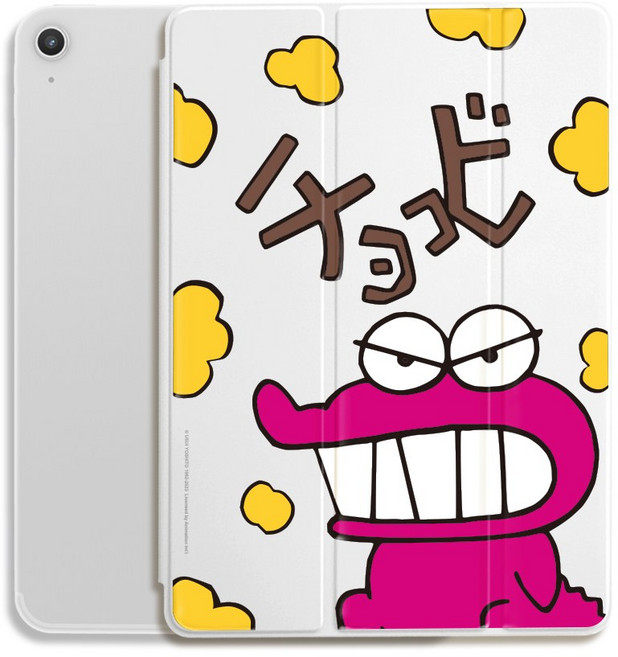 짱구 애플펜슬 수납 스마트커버 케이스 와니팝콘