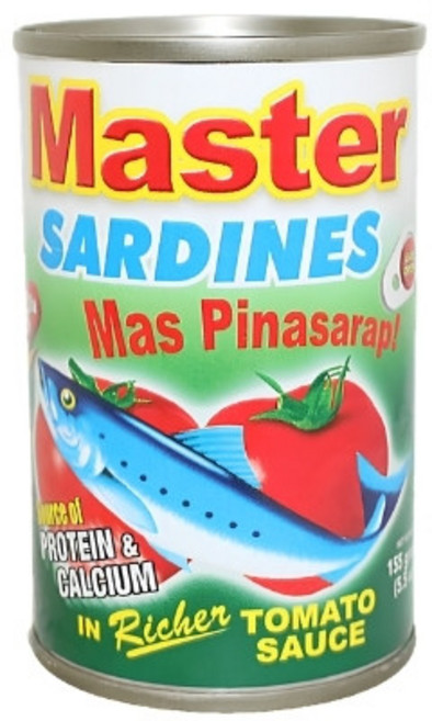 Master 鯖魚罐頭 番茄醬汁, 1個