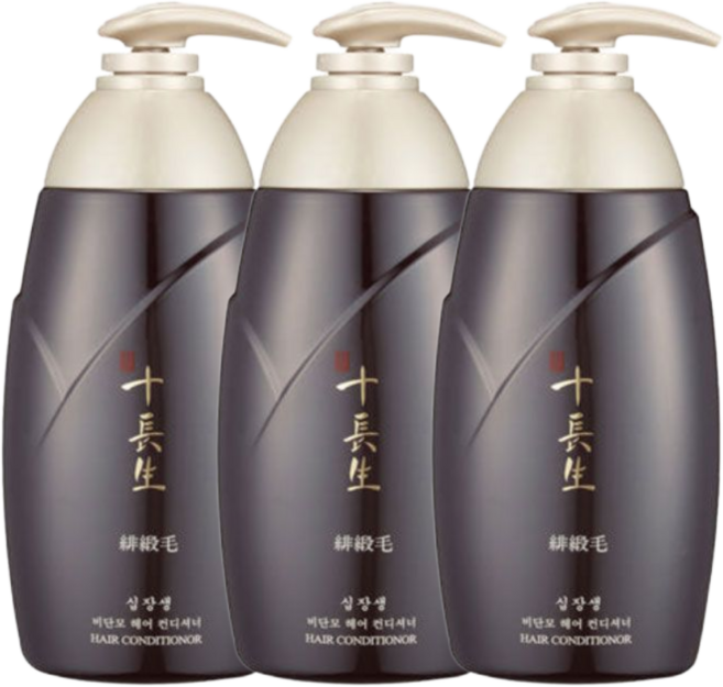 로제 십장생 비단모 헤어 컨디셔너 760ml 3개 한방린스