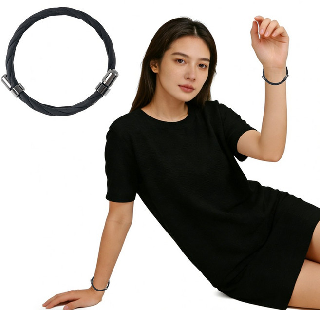 건강팔찌 남자 팔찌 네오디뮴 팔찌 부스터 팔찌 여성 건강팔찌 초강력 자석 팔찌 자석팔찌사이즈 조절 남녀공용, 1개