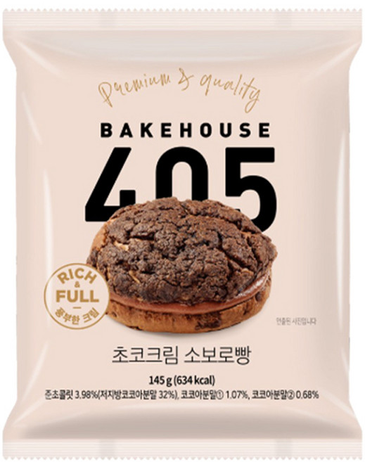 405 초코크림소보로빵 145g x 5개