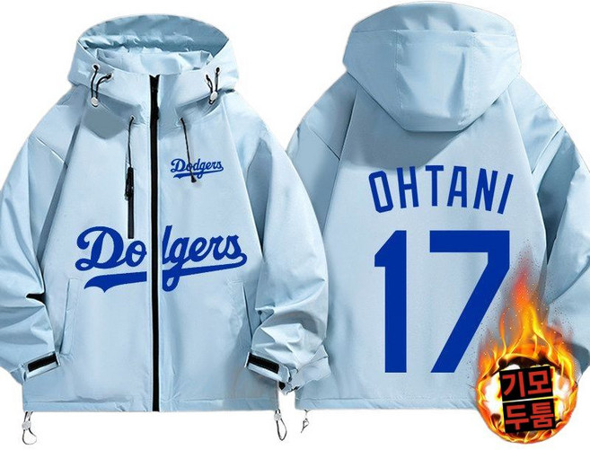 la 오타니 다저스 바람막이 후드 점퍼 후드티 야구 유니폼 자켓 저지
