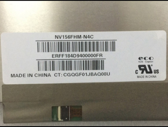 15.6인치 IPS NV156FHM N4C LCD 스크린 패널 1920x1080 FHD EDP 30핀 60Hz 400 cd/m 슬림 100% sRGB 비터치 NV156FHM-N4C, [01] 옵션1